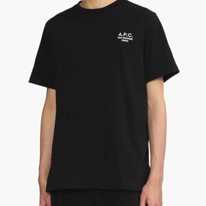 A.P.C. Classic Black Short Sleeve Tee
